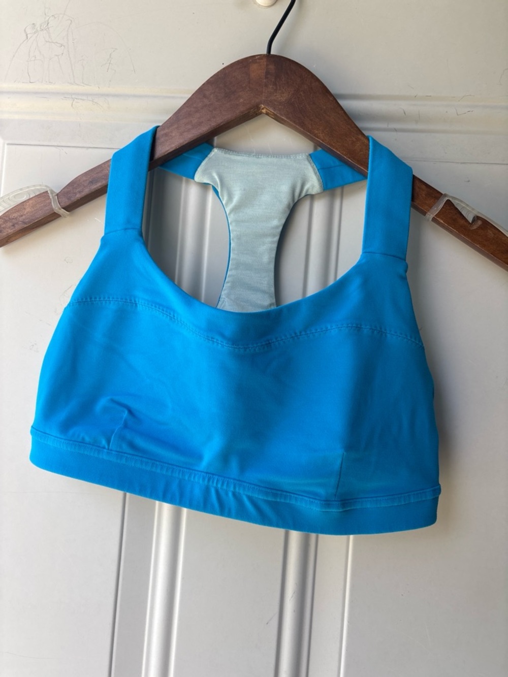 lululemon athletica Blue Racerback Sports Bra Top